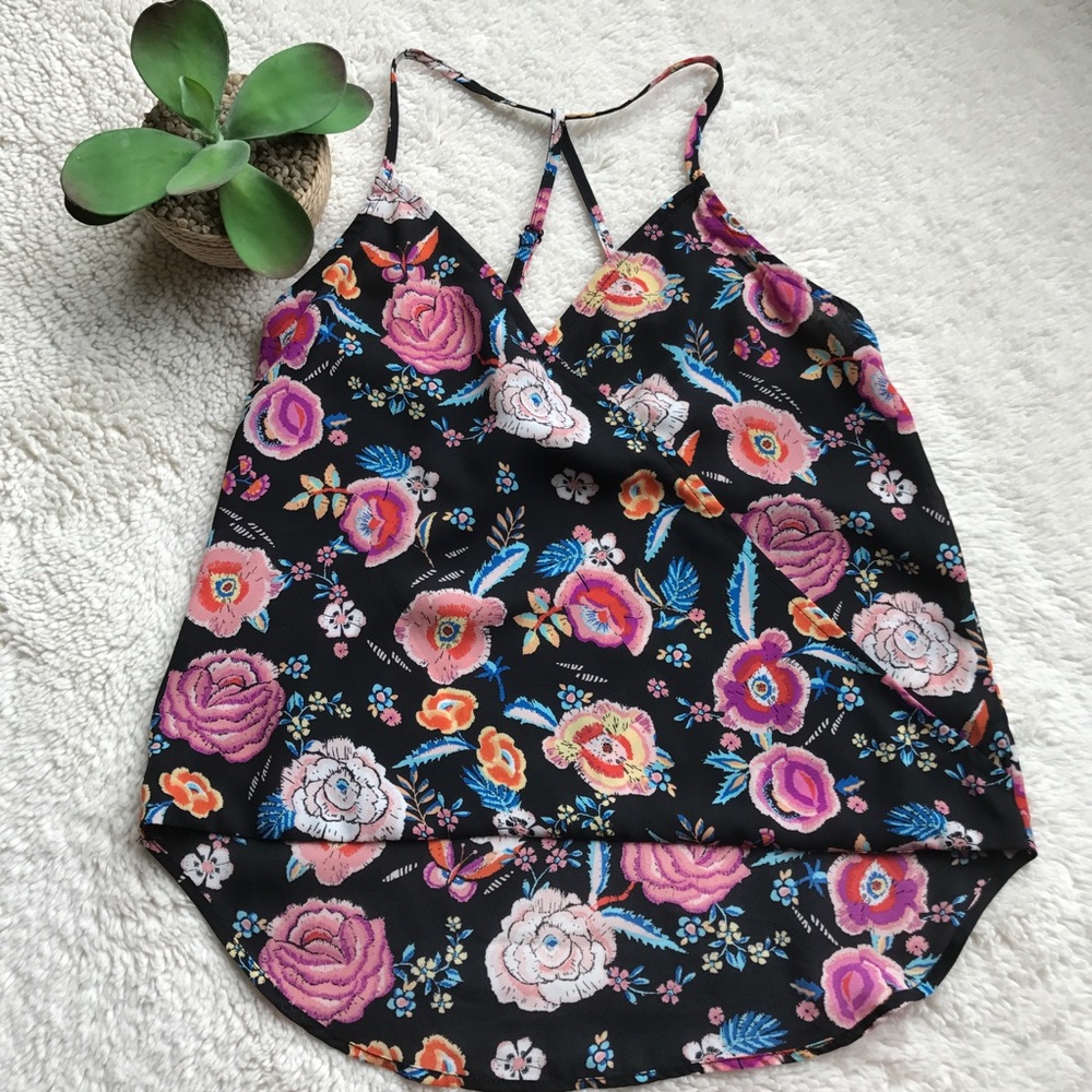 Lily White Floral Halter